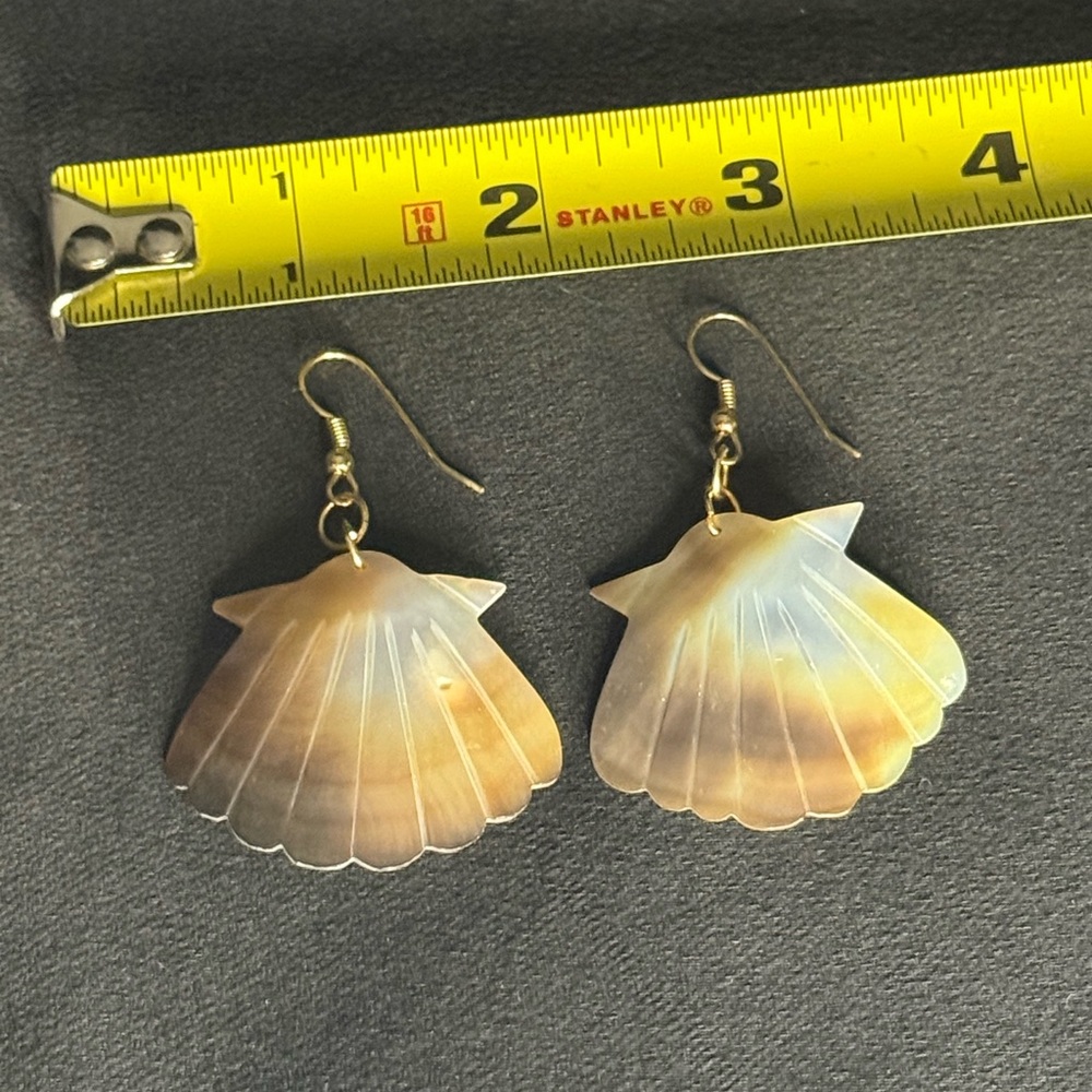 Shell-Shaped Earrings
